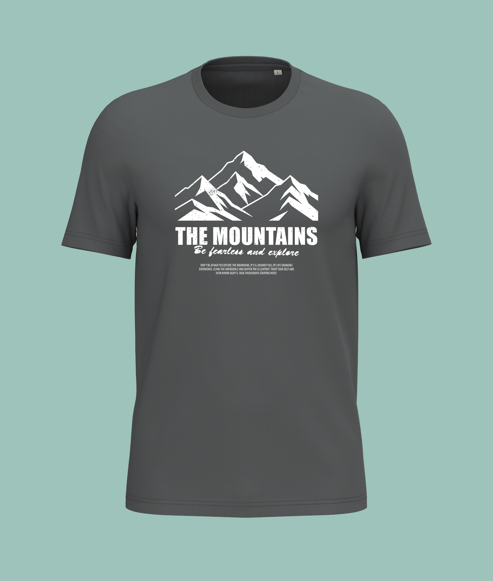 Be fearless and explore | Native Spirit t-shirt | 100%biologisch katoen