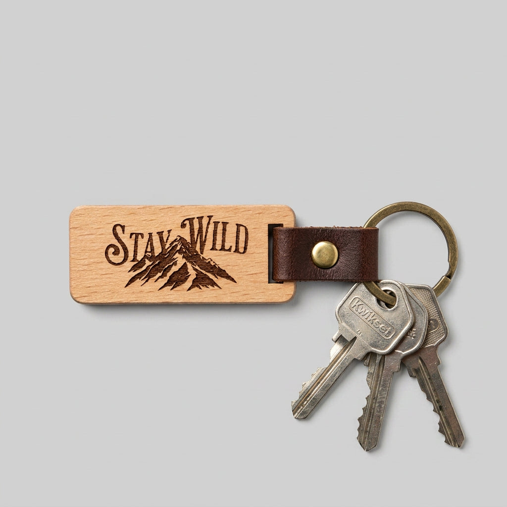 Sleutelhanger - Stay wild