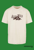 Build your brand - Oversized T-shirt zware stof - Stay wild